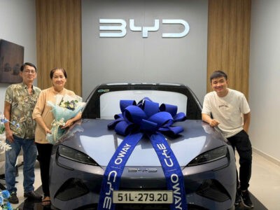 ban giao xe byd sai gon 16 BYD Sài Gòn
