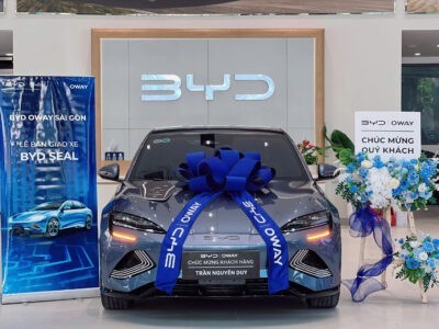 ban giao xe byd sai gon 3 BYD Sài Gòn