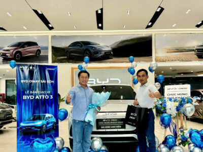 ban giao xe byd sai gon 5 BYD Sài Gòn