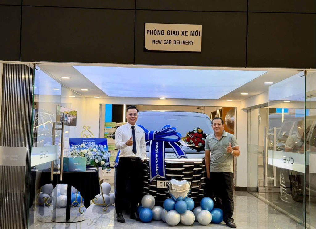 Khép Lại Tháng 8 Rực Rỡ Cùng BYD Harmony Sài Gòn: Trọn Niềm Tin, Vạn Dặm Bình An Cùng Người Bạn Đồng Hành Mới 14 Khép Lại Tháng 8 Rực Rỡ Cùng BYD Harmony Sài Gòn: Trọn Niềm Tin, Vạn Dặm Bình An Cùng Người Bạn Đồng Hành Mới Sự tận tâm, chuyên nghiệp và chu đáo luôn được đặt lên hàng đầu trong từng quy trình giao xe.